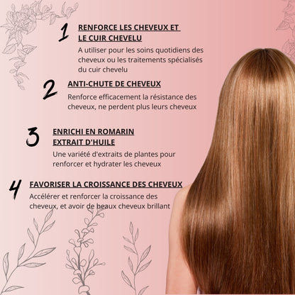 Huile cuir chevelu, 100% Naturelle